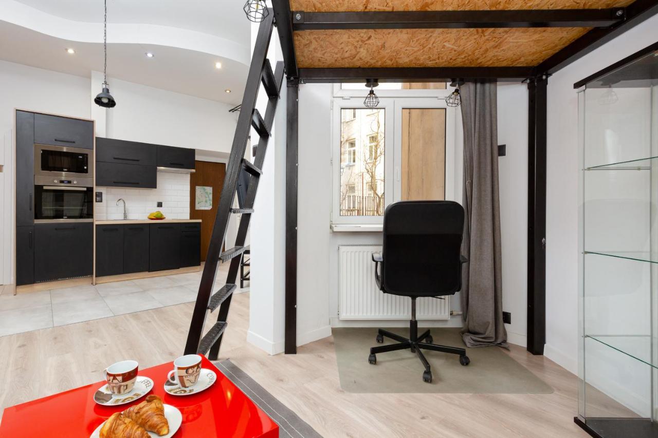 Downtown Studio Apartment Poznanska By Renters Varsóvia Exterior foto